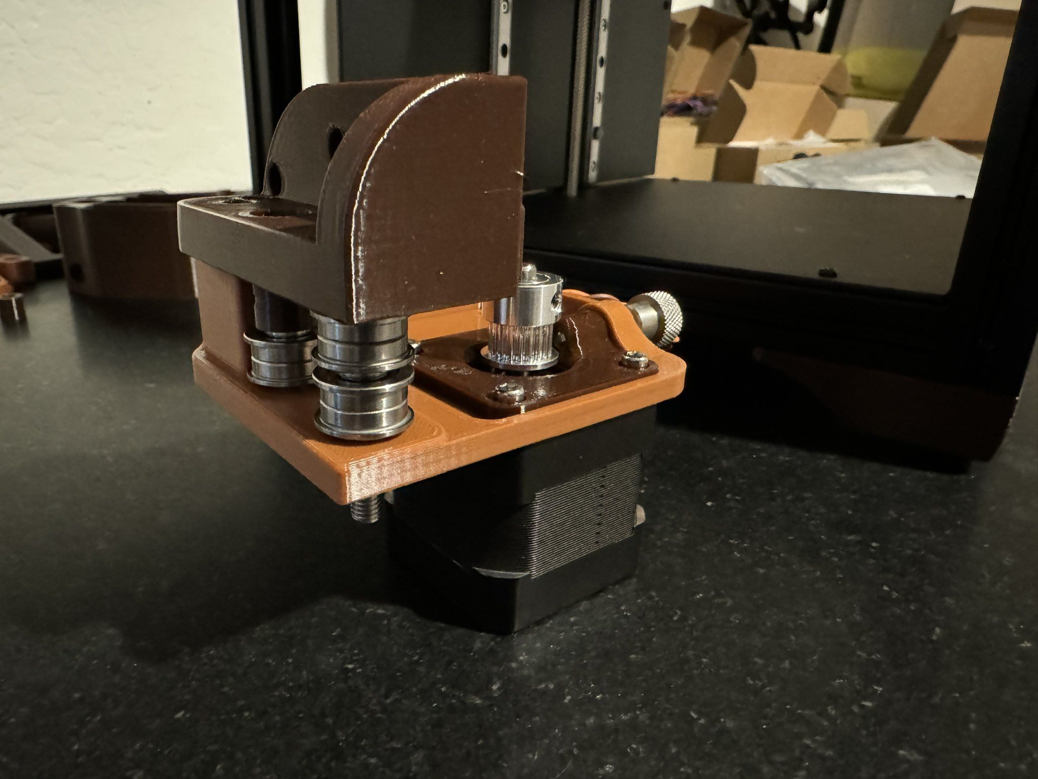 Cocoa Press A/B drive idler assembly