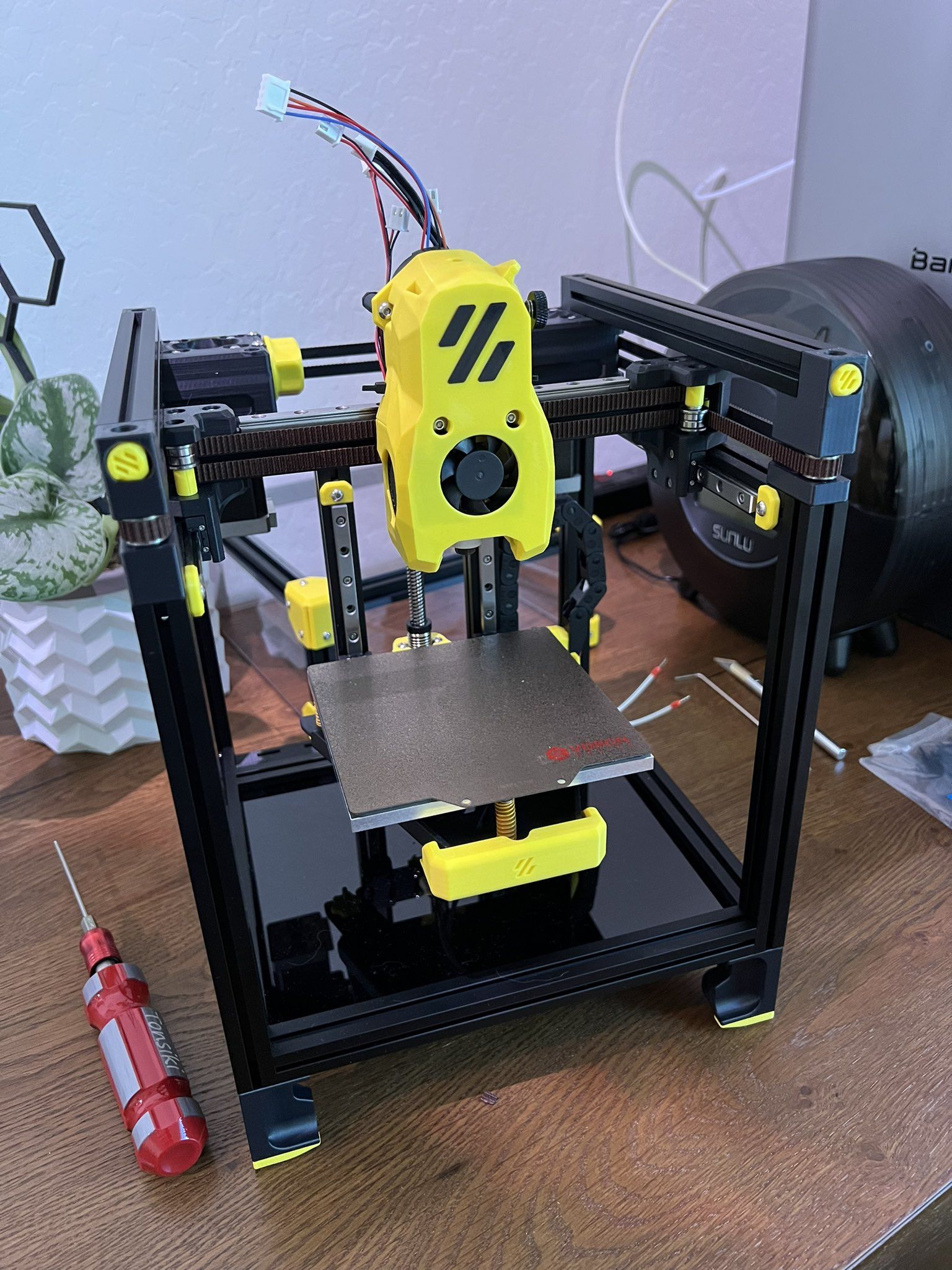 Voron 0 Mini Stealthburner toolhead assembled