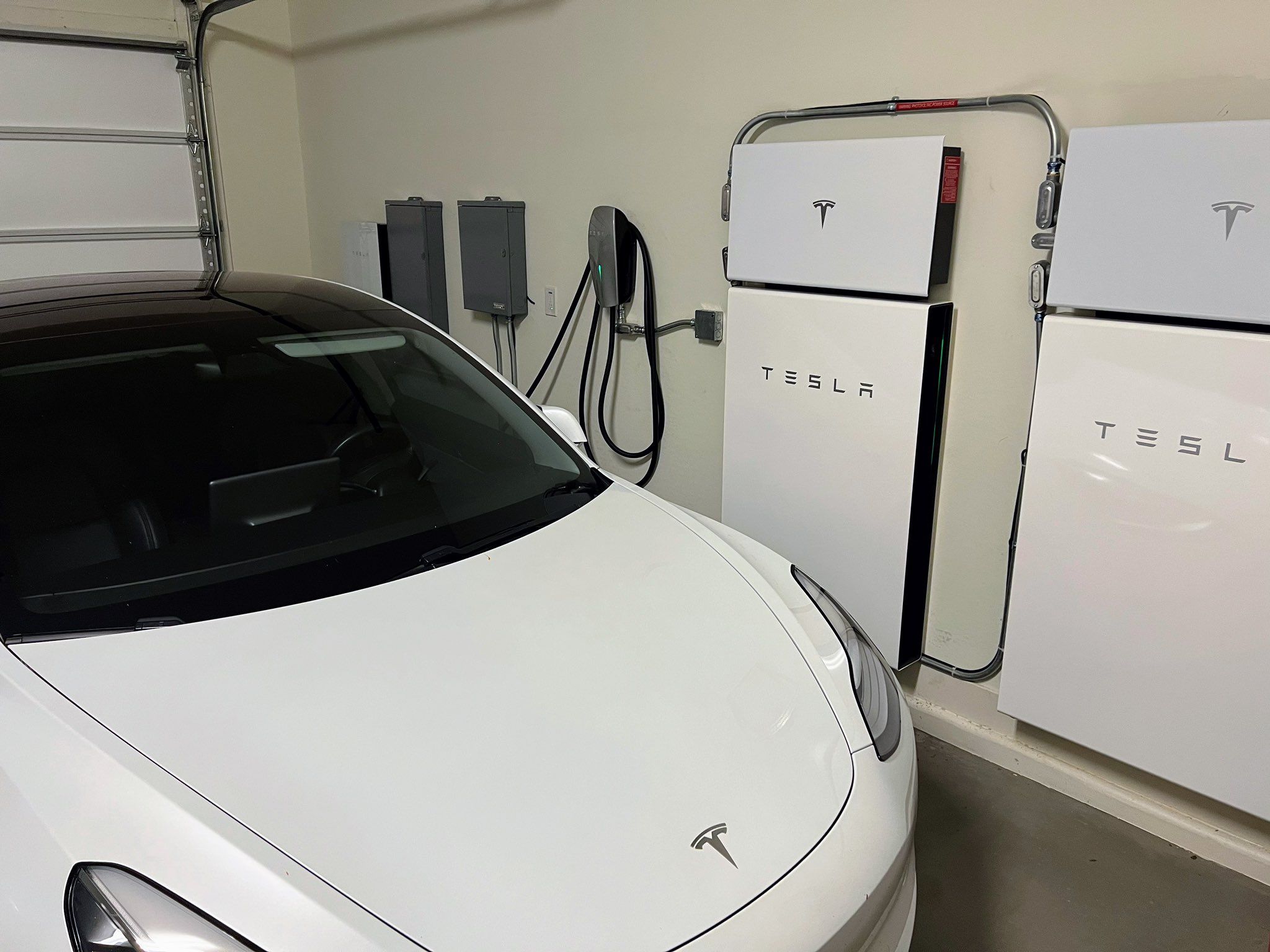 Tesla Model 3 with Powerwall Plus